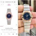 Omega Constellation Blue Diamond Dial - Image 2
