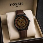 Fossil Townsman Brown Automatic