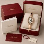 Cartier Baignoire Rose Gold Quartz - Image 3