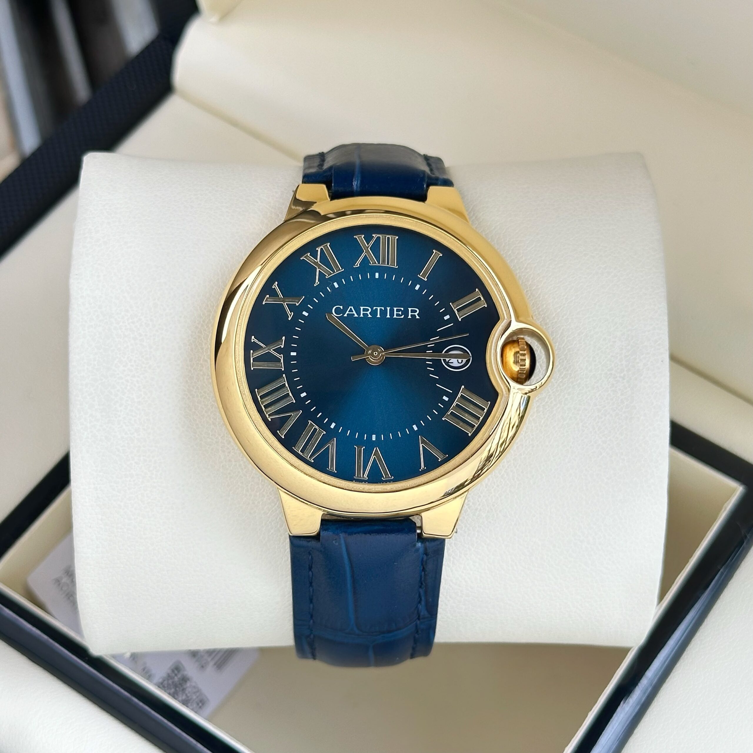Cartier Ballon Bleu Blue Dial Quartz