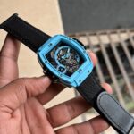 Hublot Skeleton Black Blue Dial - Image 2