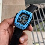 Hublot Skeleton Black Blue Dial - Image 3