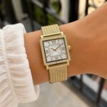 Guess Classic Series Gold Mesh Quartz - Image 5
