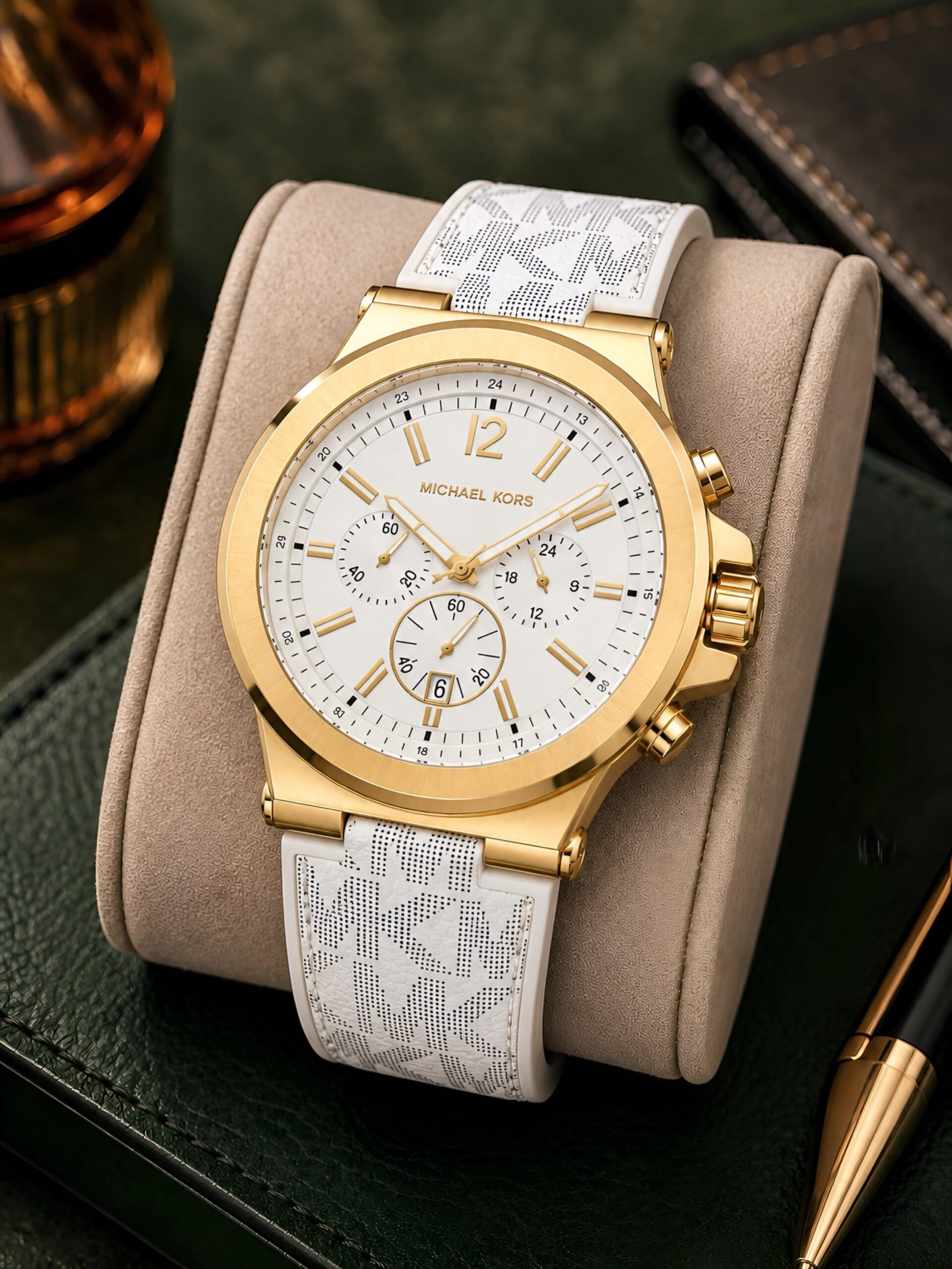 WhatsApp Image 2026-07-30 at 3.15.27 PM (1) Michael Kors Multifunction White Dial Quartz - Image 1