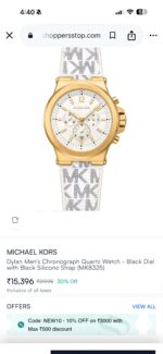 Michael Kors Multifunction White Dial Quartz - Image 3