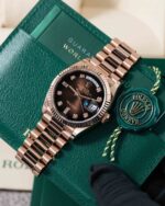 Rolex Perpetual Day-Date Rose Gold Automatic - Image 2