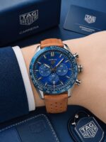 Tag Heuer Carrera Chronograph Blue Dial - Image 2