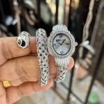 Just Cavalli Twined Coil White Dial Quartz