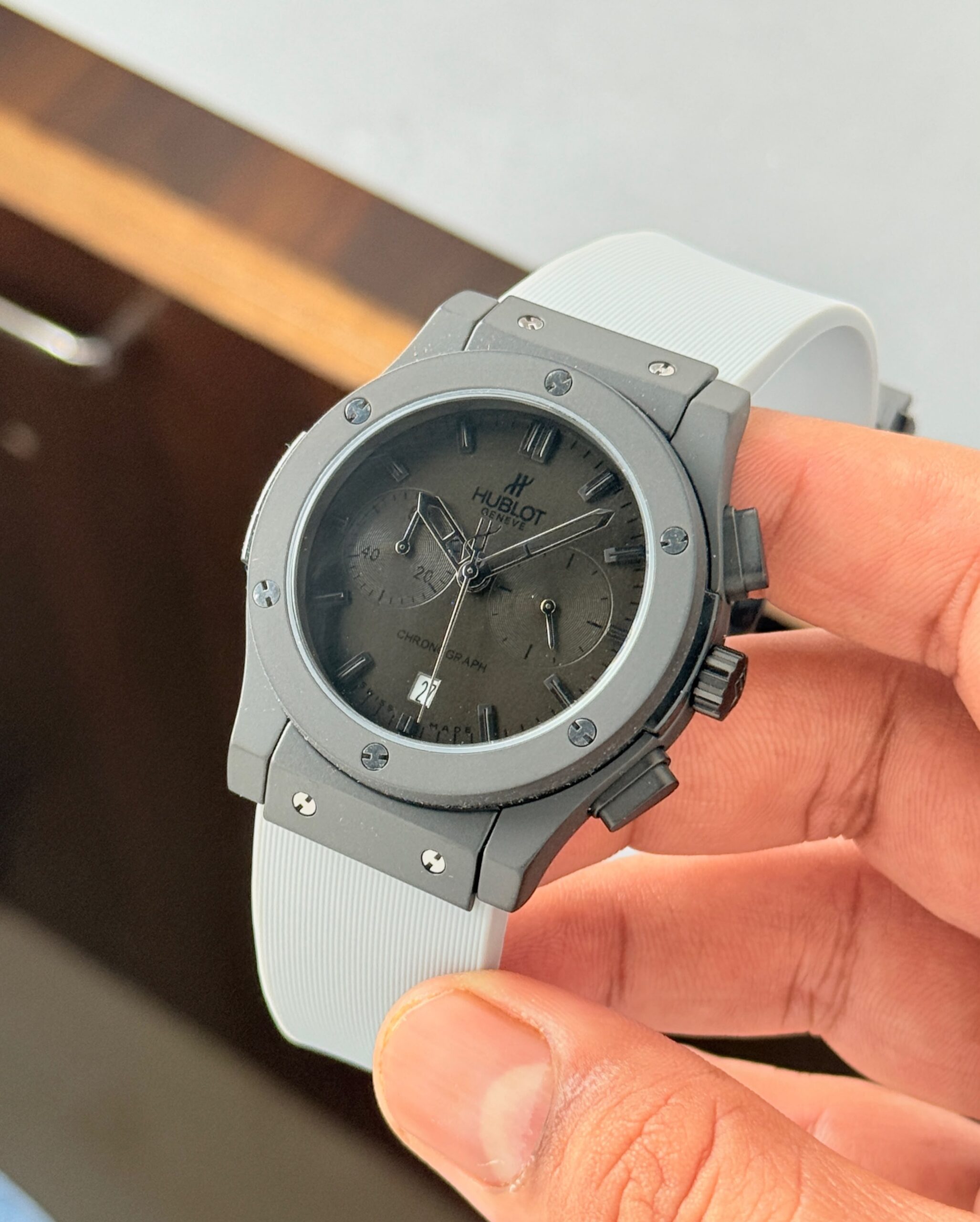 WhatsApp Image 2026-07-30 at 3.21.21 PM (1) Hublot Big Bang Black Dial Chronograph - Image 1