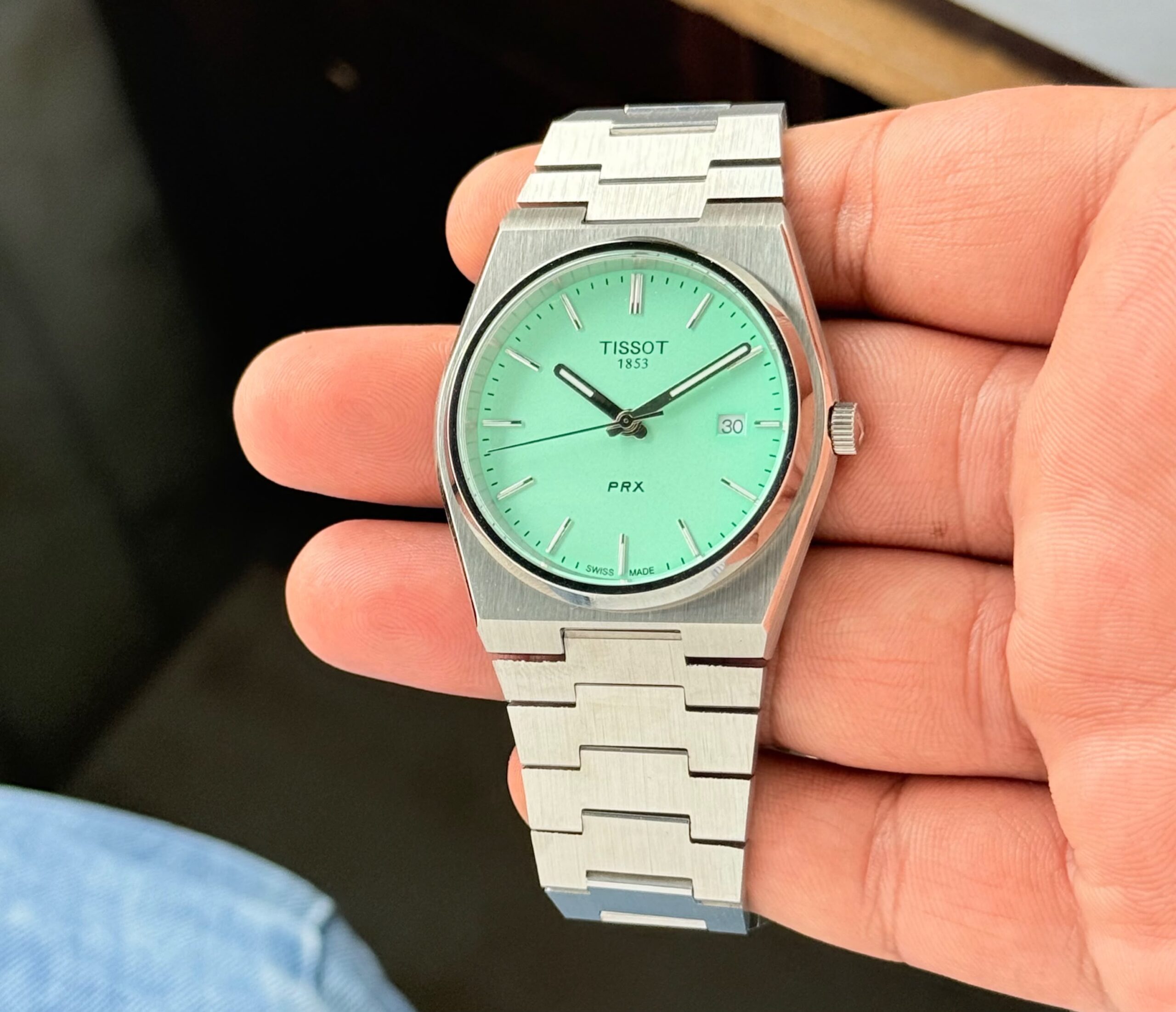WhatsApp Image 2026-07-30 at 3.22.15 PM (1) Tissot PRX 40mm Tiffany Dial - Image 1
