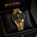 Diesel Gold Tone Black Dial Quartz - Image 3