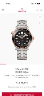 Omega Seamaster Diver Black Dial Automatic - Image 3