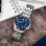 Omega Seamaster Diver Co-Axial Silver Automatic