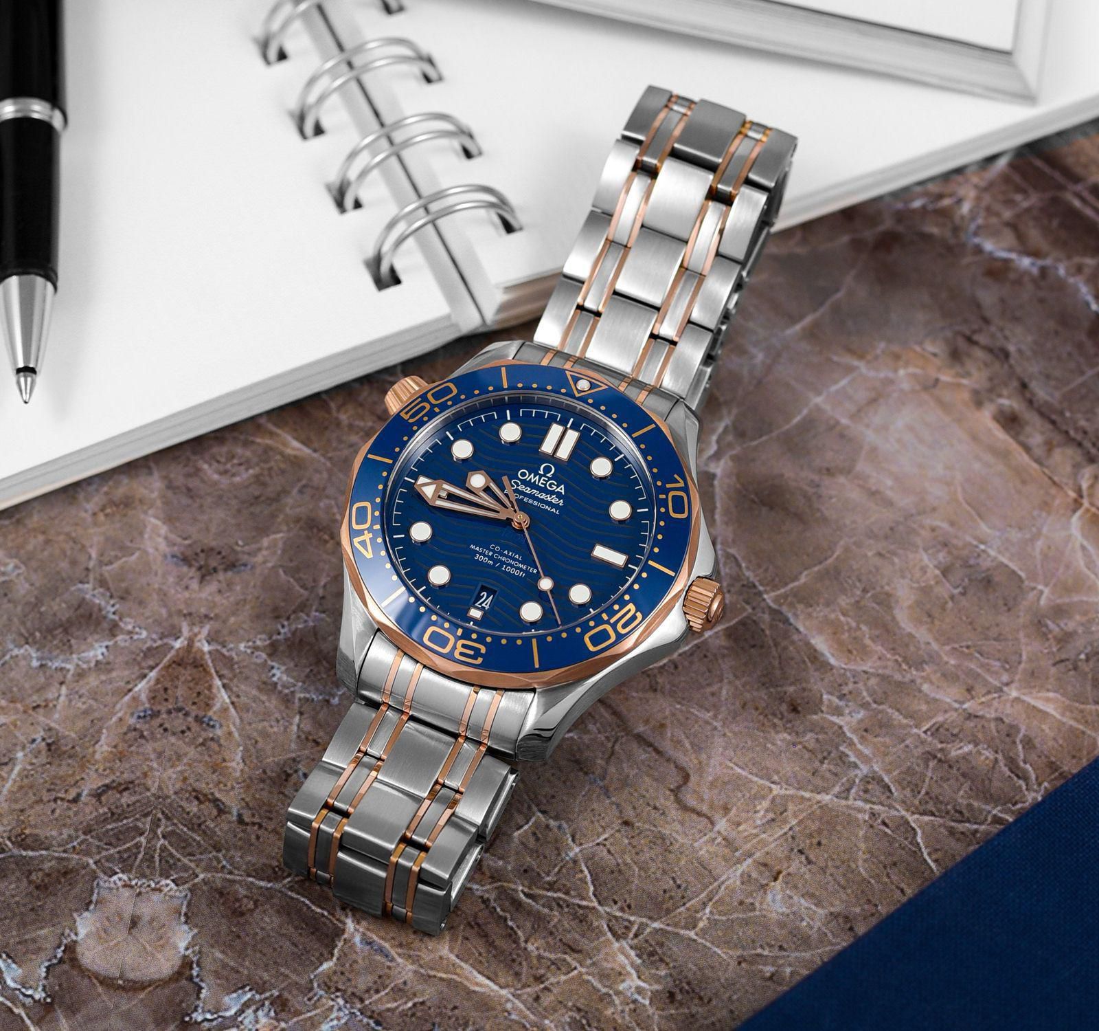 WhatsApp Image 2026-07-30 at 3.26.55 PM Omega Seamaster Diver Co-Axial Silver Automatic - Image 1