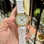 Michael Kors Sydney Pavé White Chronograph - Image 3