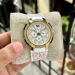 Michael Kors Sydney Pavé White Chronograph