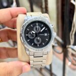 Fossil Bronson Chronograph Black Dial Quartz