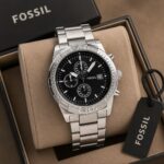 Fossil Bronson Chronograph Black Dial Quartz - Image 4