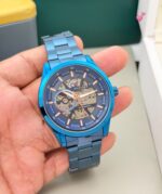 Tommy Hilfiger Blue Skeleton Automatic - Image 3