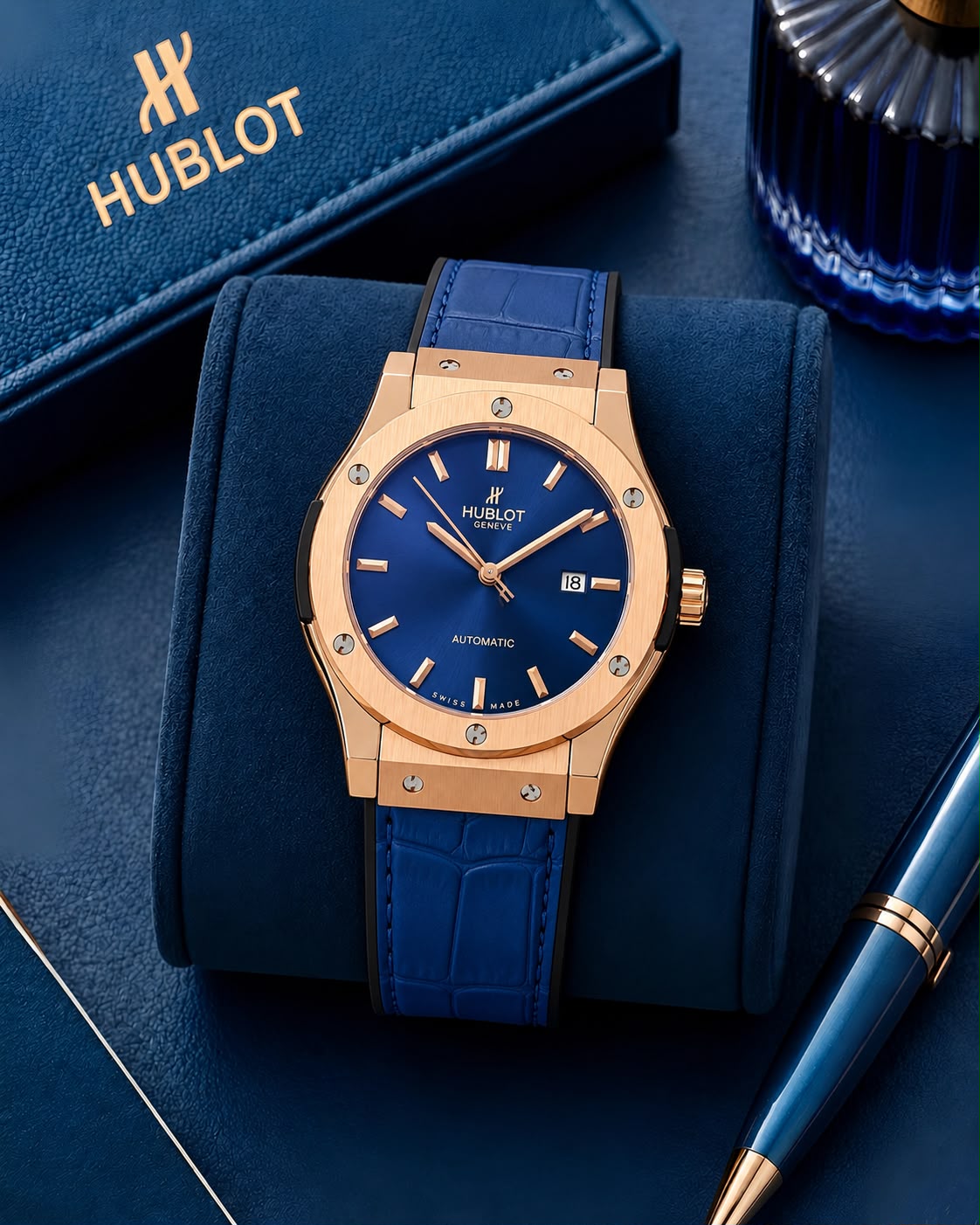 WhatsApp Image 2026-07-30 at 3.31.04 PM (1) Hublot Classic Fusion Automatic Blue - Image 1
