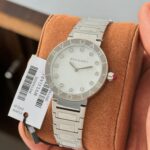 Bvlgari Mother of Pearl Silver Diamond Dial