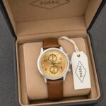 Fossil Chronograph Champagne Gold Dial - Image 4