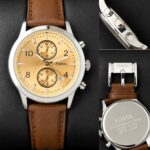 Fossil Chronograph Champagne Gold Dial - Image 3