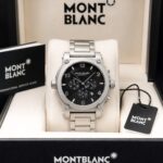 Montblanc Chronograph Black Textured Dial - Image 2
