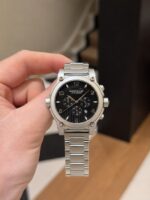 Montblanc Chronograph Black Textured Dial - Image 5