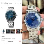 Seiko Presage Automatic Blue Sunburst Dial - Image 3