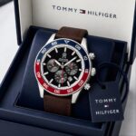 Tommy Hilfiger Black Dial Rotating Chronograph - Image 5