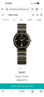 Rado Black Ceramic Gold Edition - Image 5