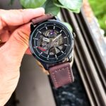 Tommy Hilfiger Modern Automatic Black Skeleton Dial - Image 2