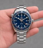 Omega Seamaster Planet Ocean Blue Dial - Image 2