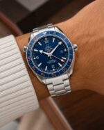 Omega Seamaster Planet Ocean Blue Dial - Image 3