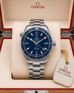 Omega Seamaster Planet Ocean Blue Dial - Image 4