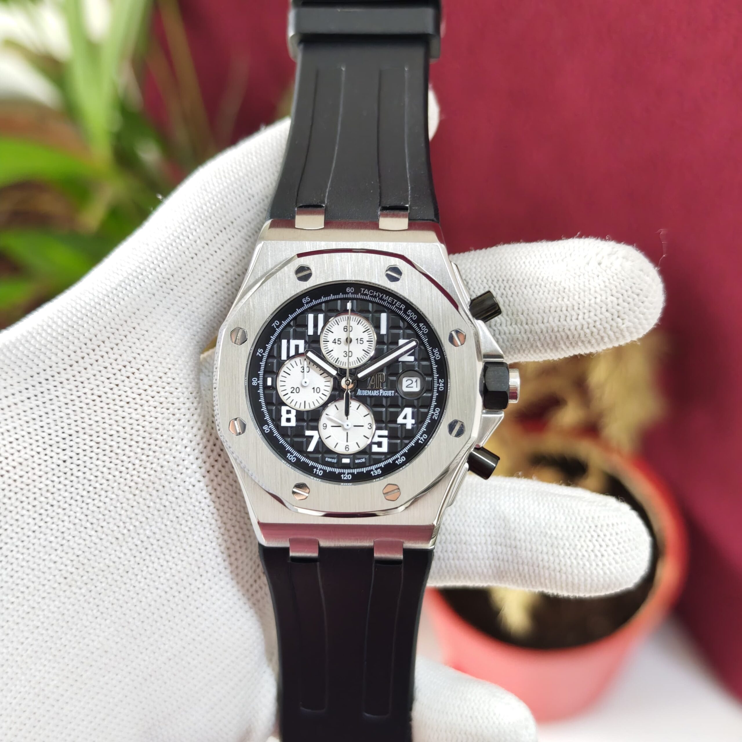 WhatsApp Image 2026-08-03 at 12.08.34 PM Audemars Piguet Offshore Chronograph Black Dial - Image 1