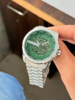 Armani Exchange Automatic Green Skeleton Dial - Image 4