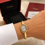 Cartier Baignoire Gold Finish White Dial - Image 3