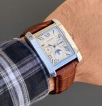 Cartier Tank Moonphase White Dial Quartz - Image 3