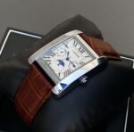 Cartier Tank Moonphase White Dial Quartz - Image 4