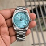 Rolex Arbi Day-Date Blue Dial