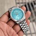 Rolex Arbi Day-Date Blue Dial - Image 3