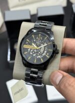 Armani Exchange Modern Automatic Black Skeleton