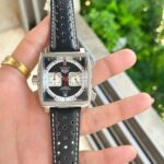 Tag Heuer Monaco 50th Anniversary Chronograph Black Dial - Image 2