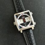 Tag Heuer Monaco 50th Anniversary Chronograph Black Dial - Image 3