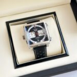 Tag Heuer Monaco 50th Anniversary Chronograph Black Dial - Image 5
