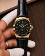 Omega Constellation Black Gold Automatic - Image 4
