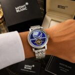 Montblanc Heritage World Map Automatic Blue Dial - Image 4
