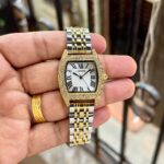 Cartier Tortue Style White Guilloche Dial - Image 2